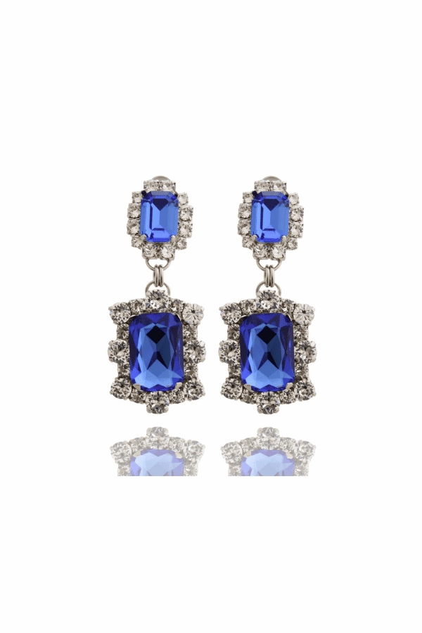 Dynasty Angelina Sapphire Earrings Modern Layering Multipurpose