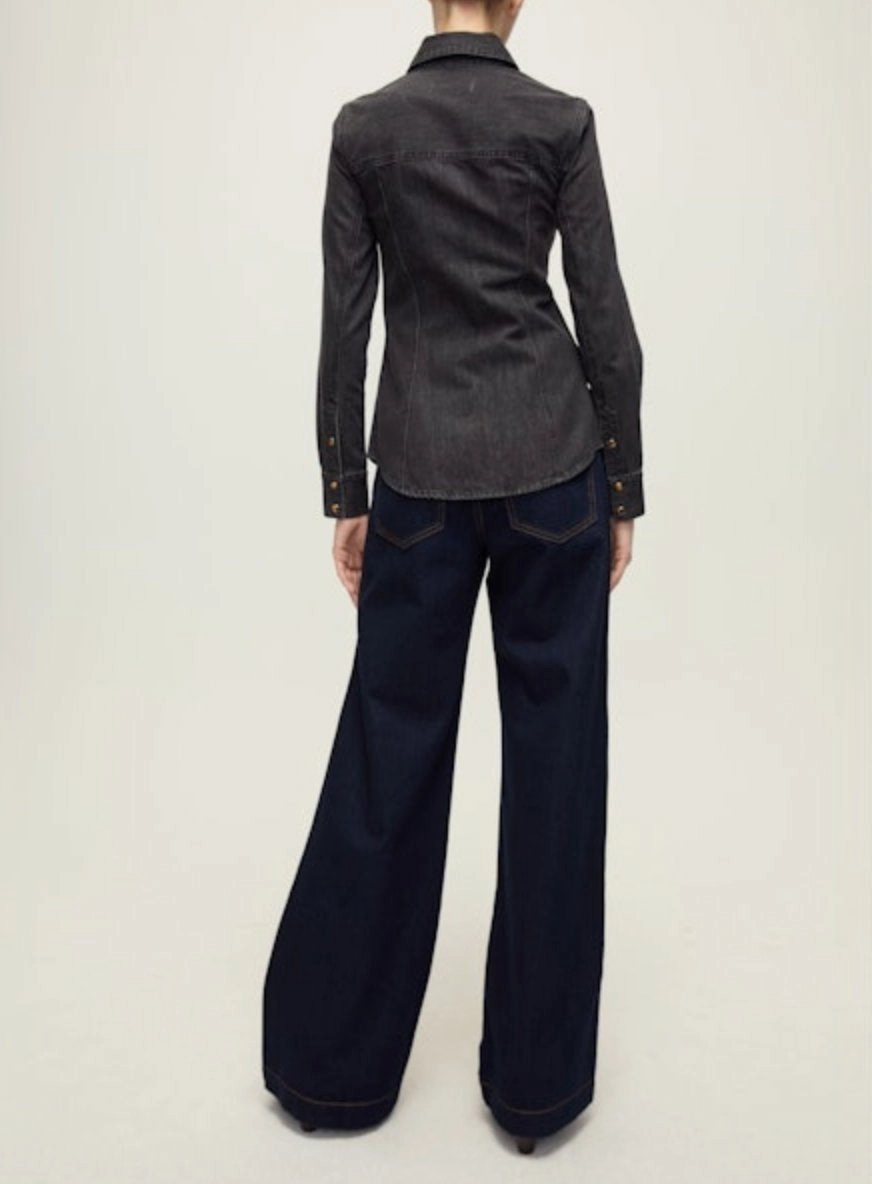 WaterResistant Eddie Shirt Washed Onyx