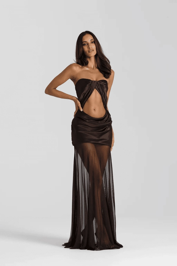 Julietta Dress Espresso Everyday Comfort