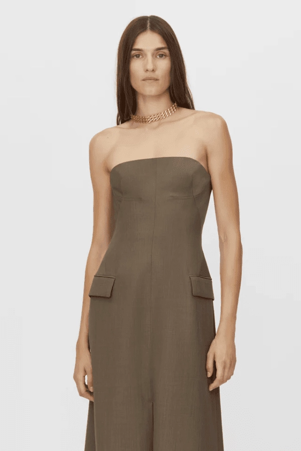 Emmett Dress Coffee Versatile Comfort