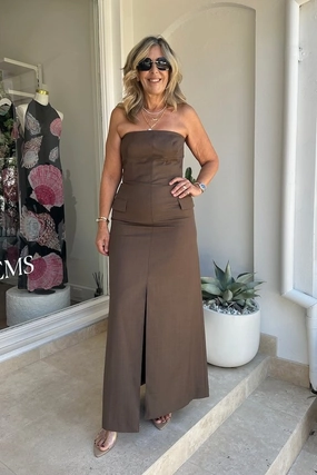 Emmett Dress Coffee Trend Movement
