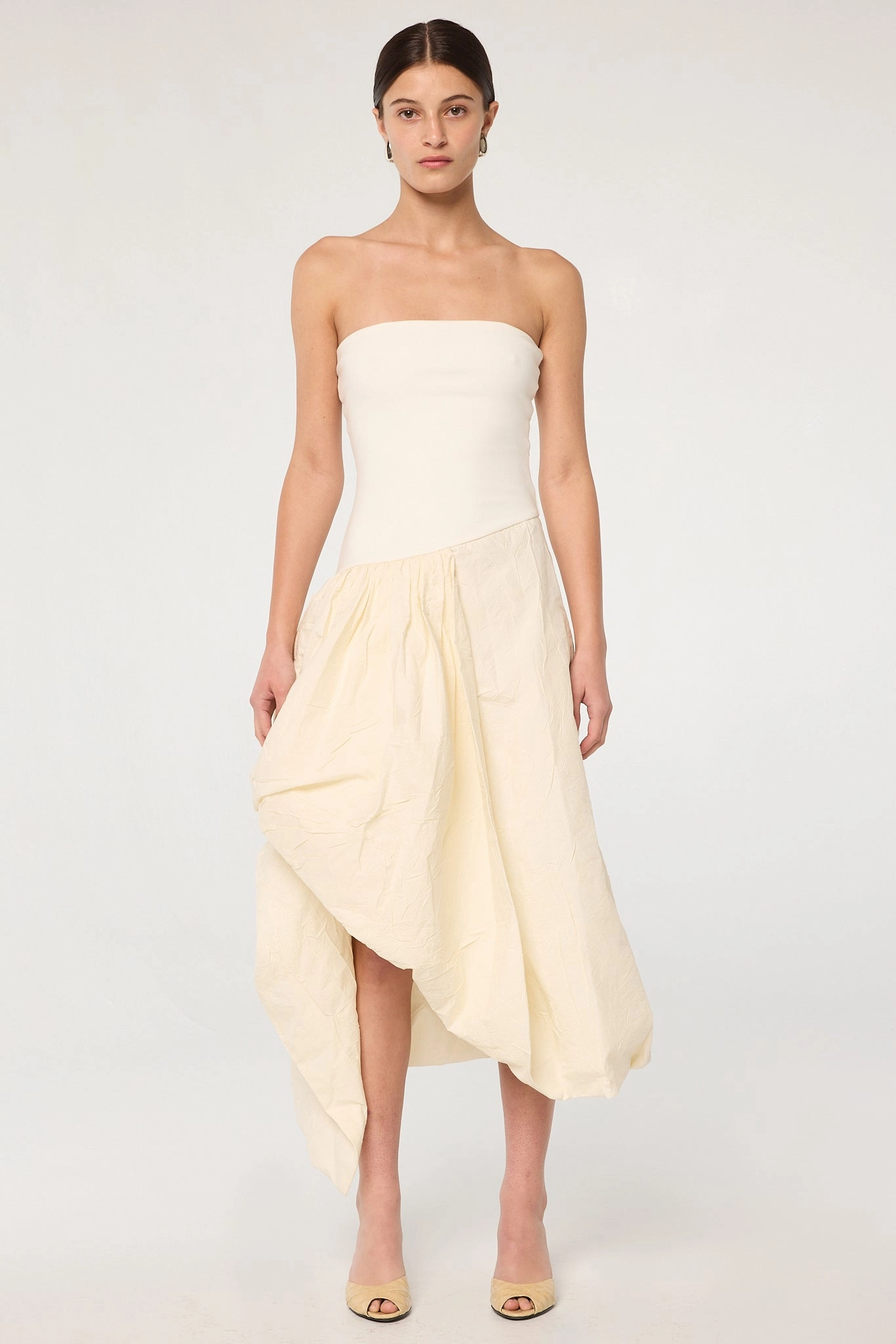 EFI DRESS Timeless Vibe Slit-Hem