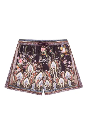 ELASTIC WAIST BOARDSHORT WILD FLOWER
