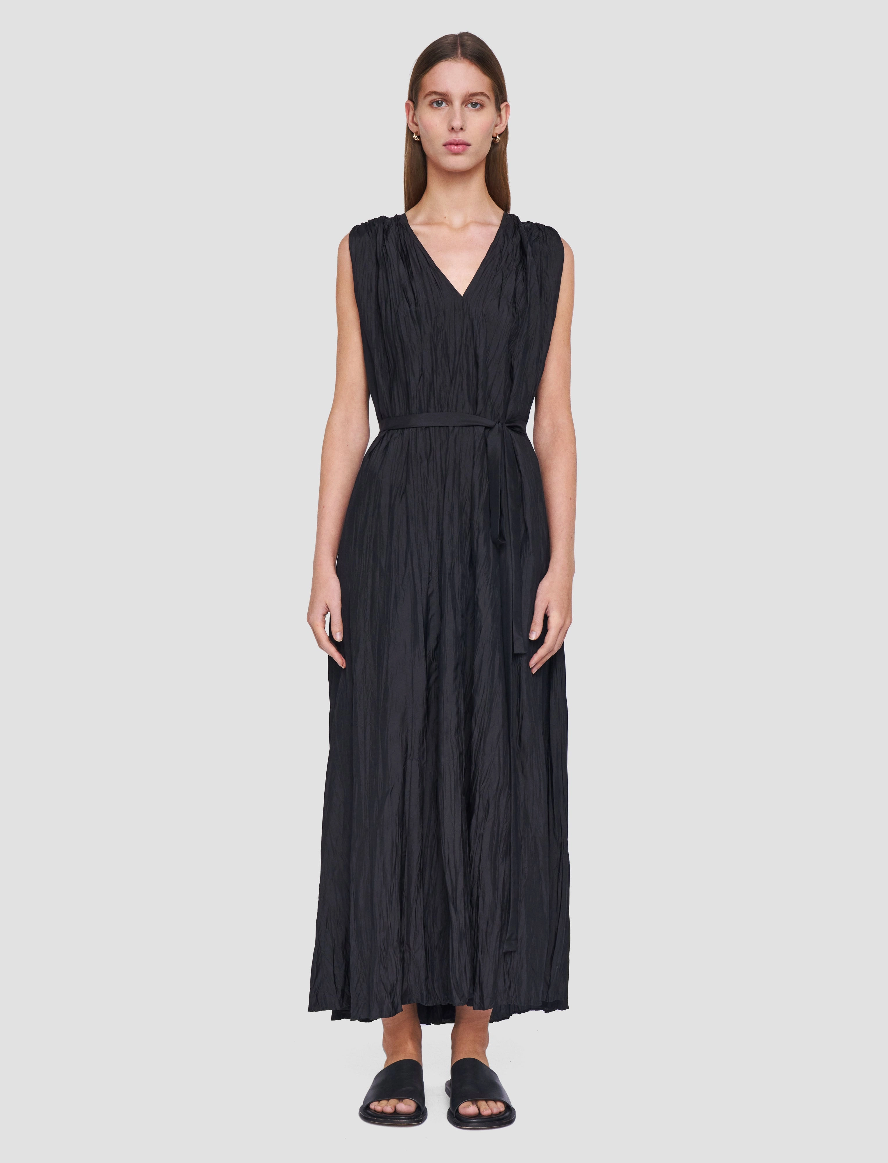 Bright Bloom All Time Fit Martini Habotai Silk Dress