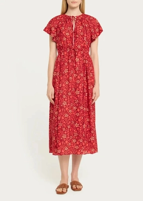 Recycled-Material Mikaela Coverup Coral
