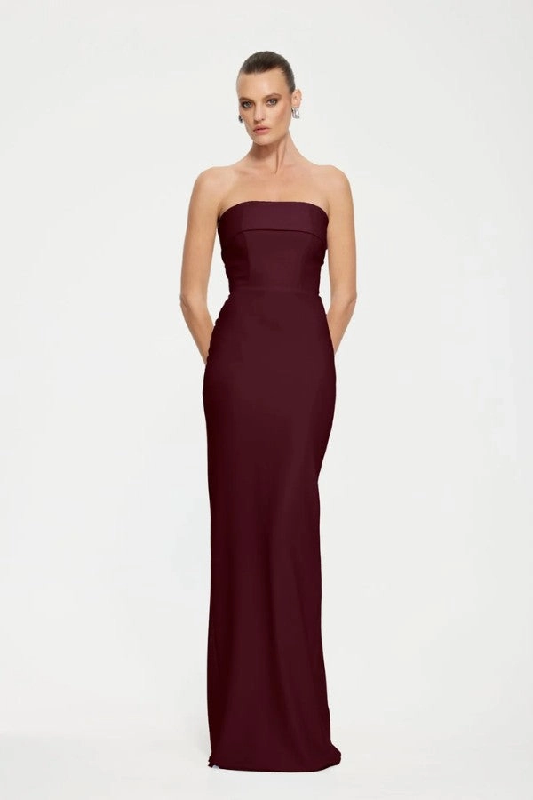 Monroe Gown Wine Urban Edge