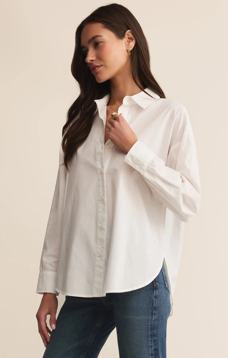 ELEVATED POPLIN SHIRT LightweightFabric