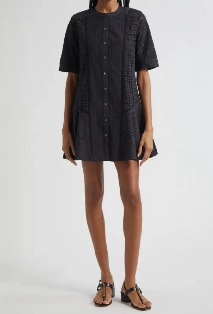 Front-Slit Hot Now Dara Dress Black
