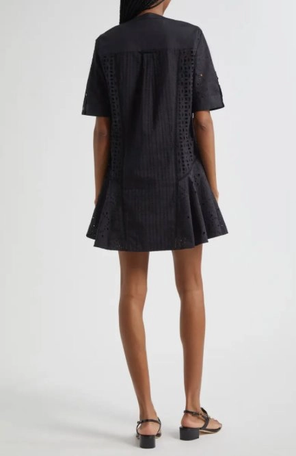 Sleek Presence Trendy Tailoring Dara Dress Black