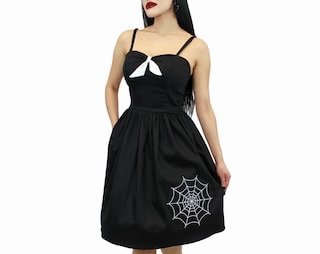Embroidered Spiderweb Dress w/adjustable straps XS-3XL #E-SWDS Sun-Protective Pastel-Tone
