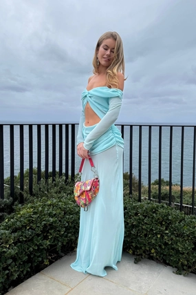 Emily Gown Baby Blue Sleek Form