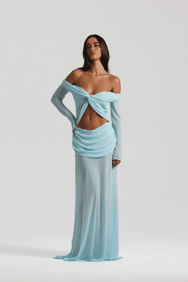 Japan Cool Emily Gown Baby Blue