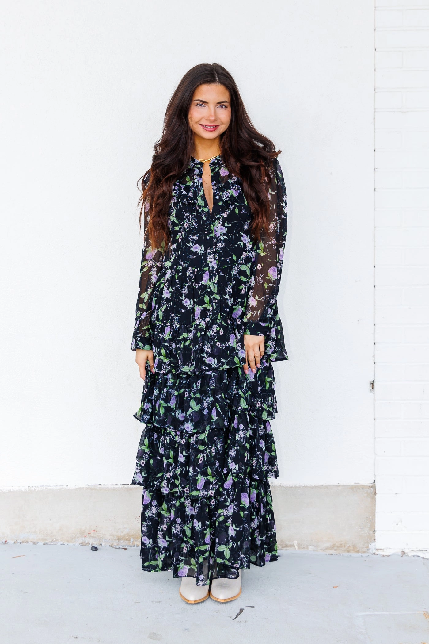 Soft Texture Fit Vibe EMMA MAXI DRESS