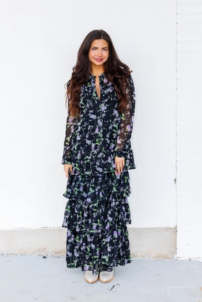 Comfortable texture EMMA MAXI DRESS