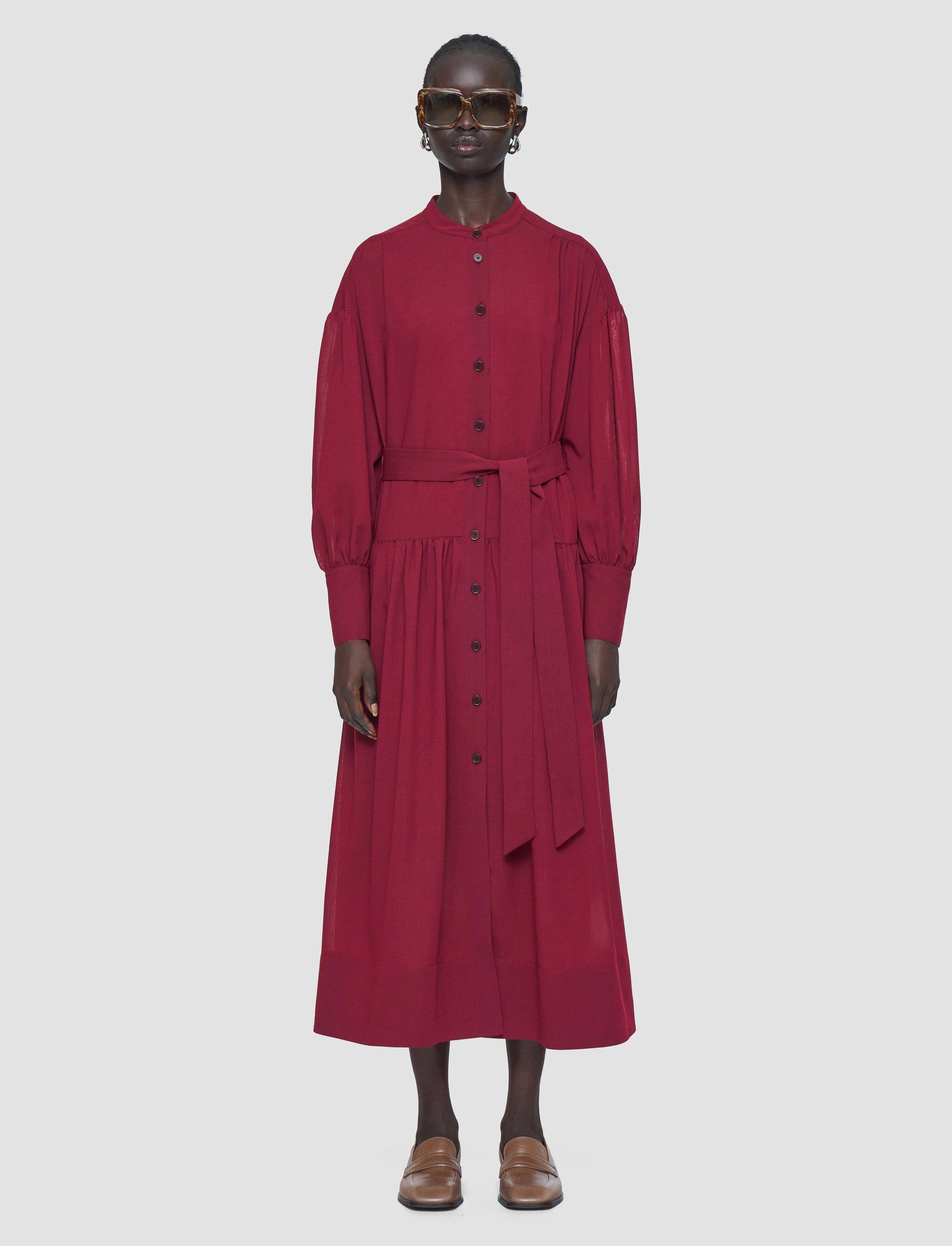 Trendy Everyday Emma Sheer Fine Wool Dress