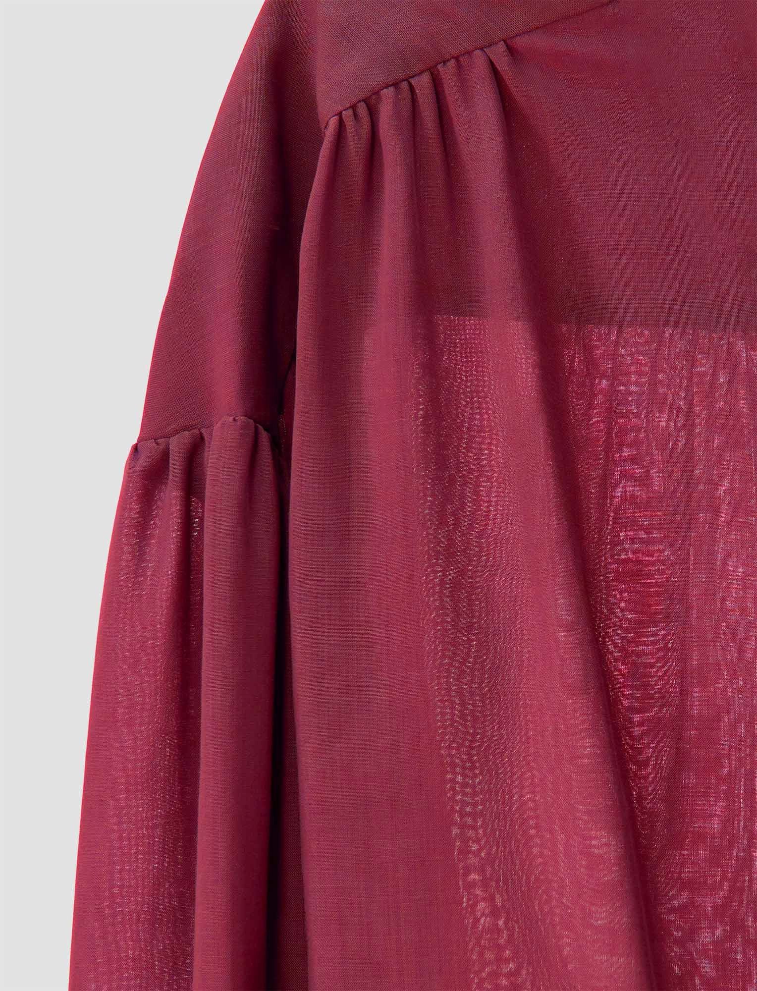 Daily Mood Seasonal Fit Emma Sheer Fine Wool Dress