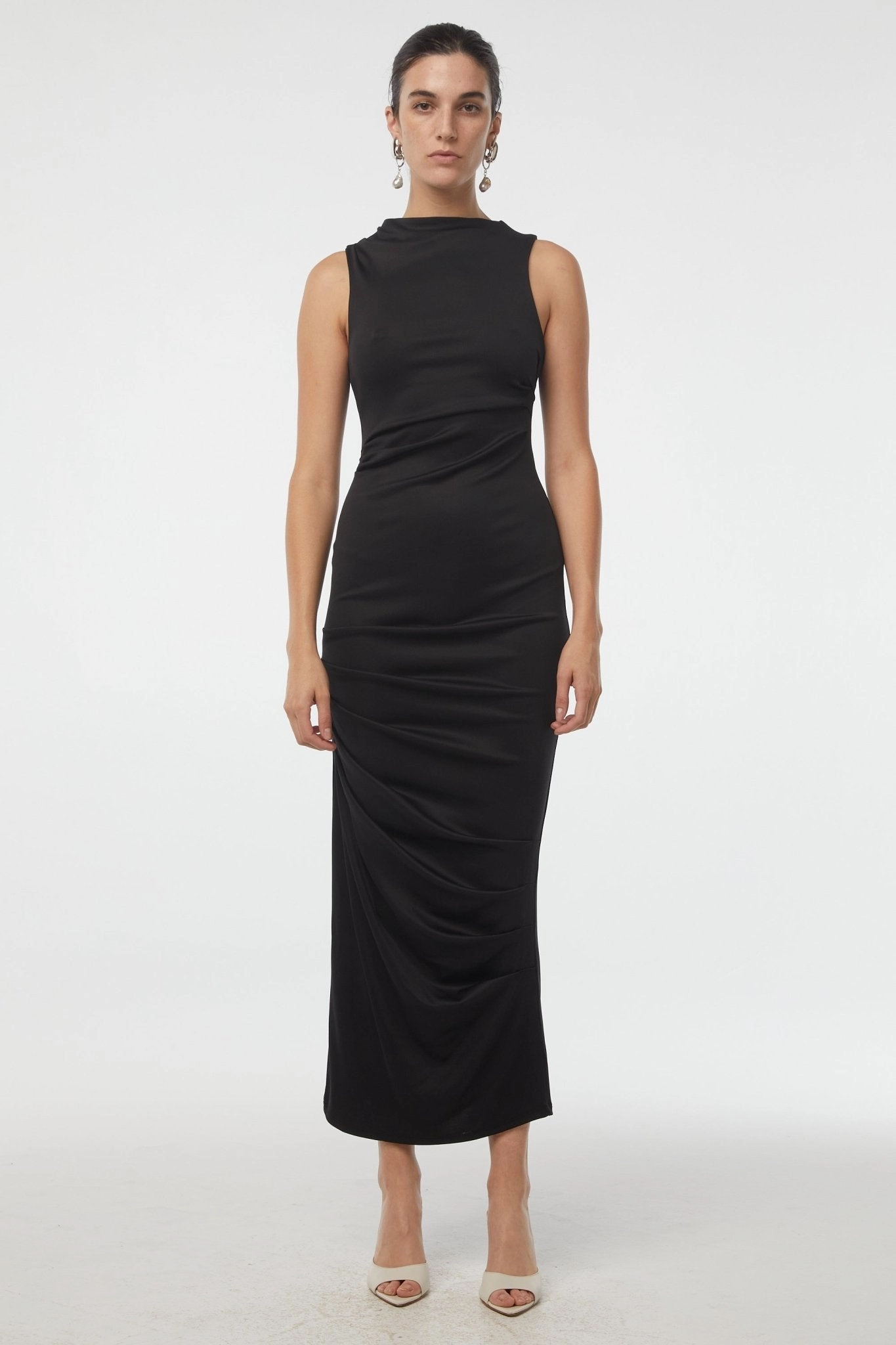 EMMET DRESS Flattering Cut Fashionable outfit for outings