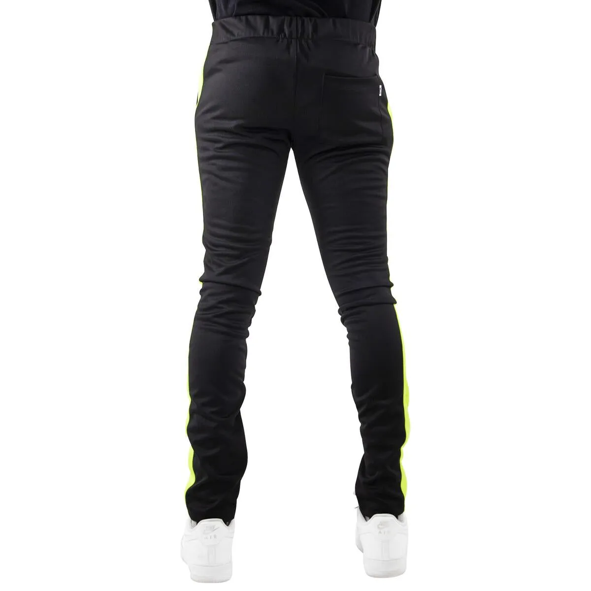 EPTM Black Track Pants w/Neon Green Stripe (EP8450)