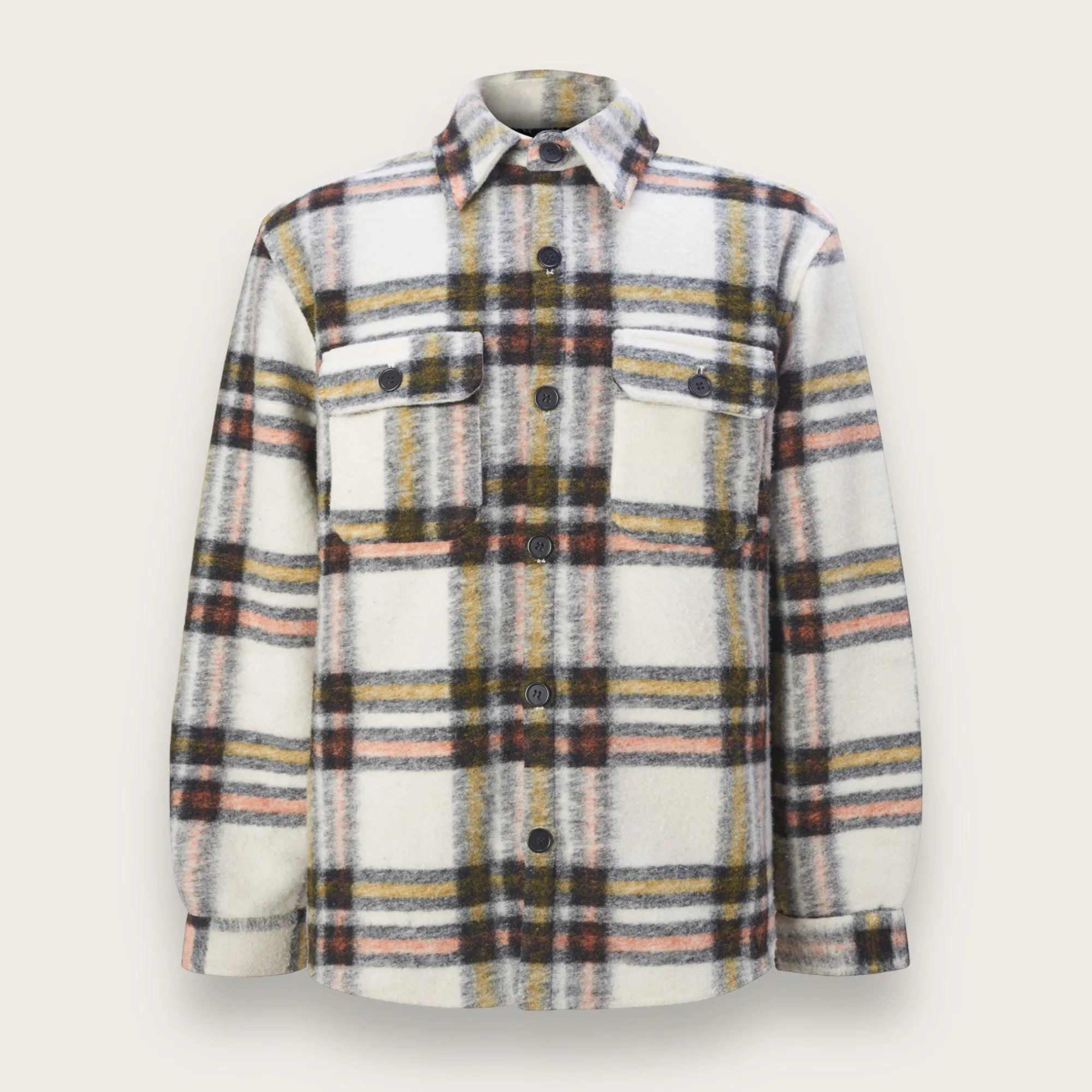 Escobedo Button Up - White