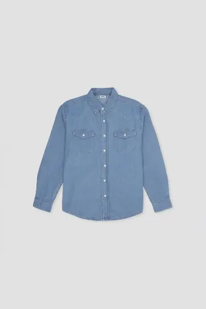 Esteve Denim Shirt For Men - Light Blue