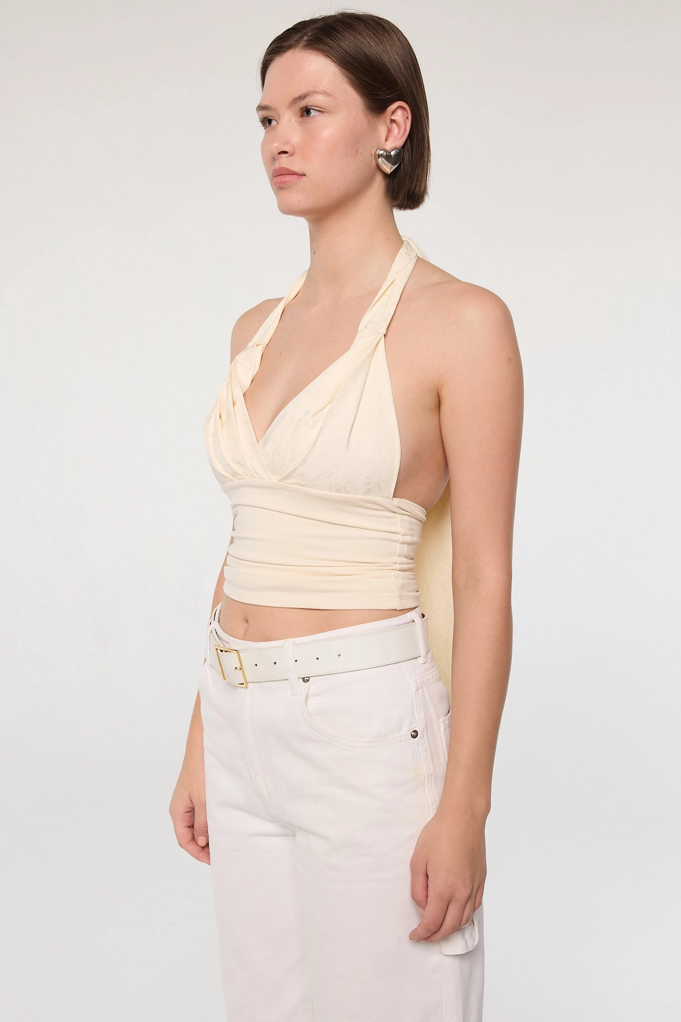 Layered Hem Reinforcement ESTHER TOP