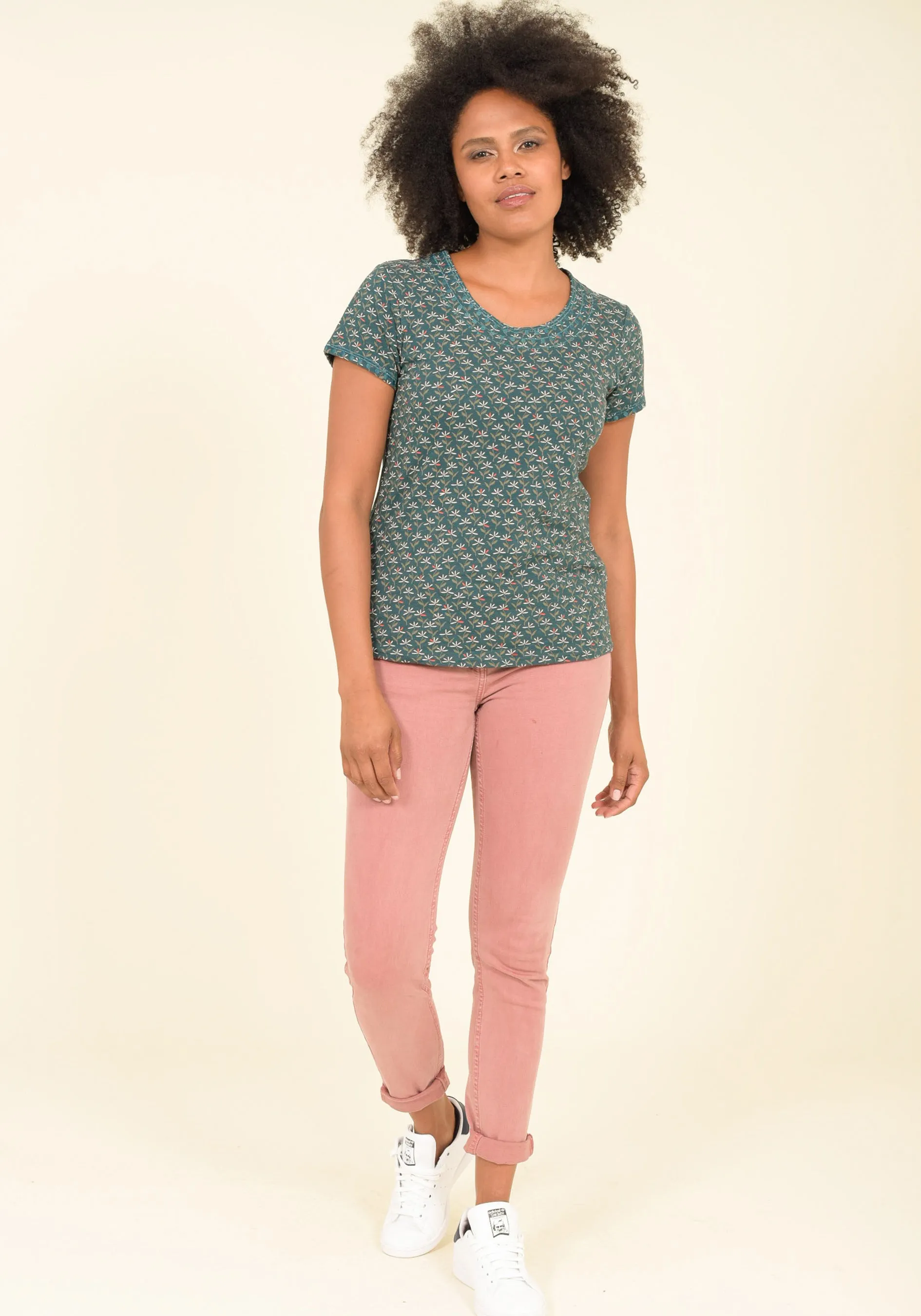 Evelyn Embroidered Tshirt