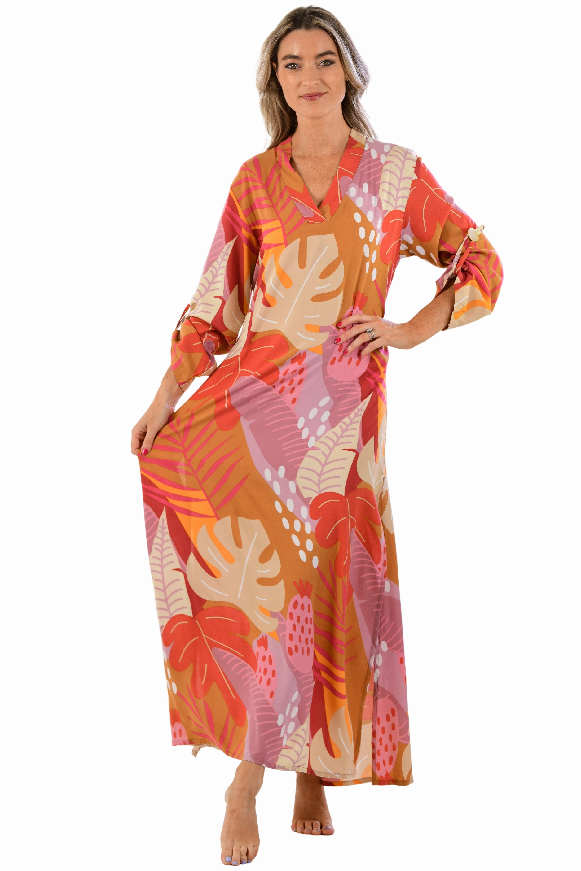 Exuma Kaftan / Citrus Tropical Smart Shape Fresh Glow