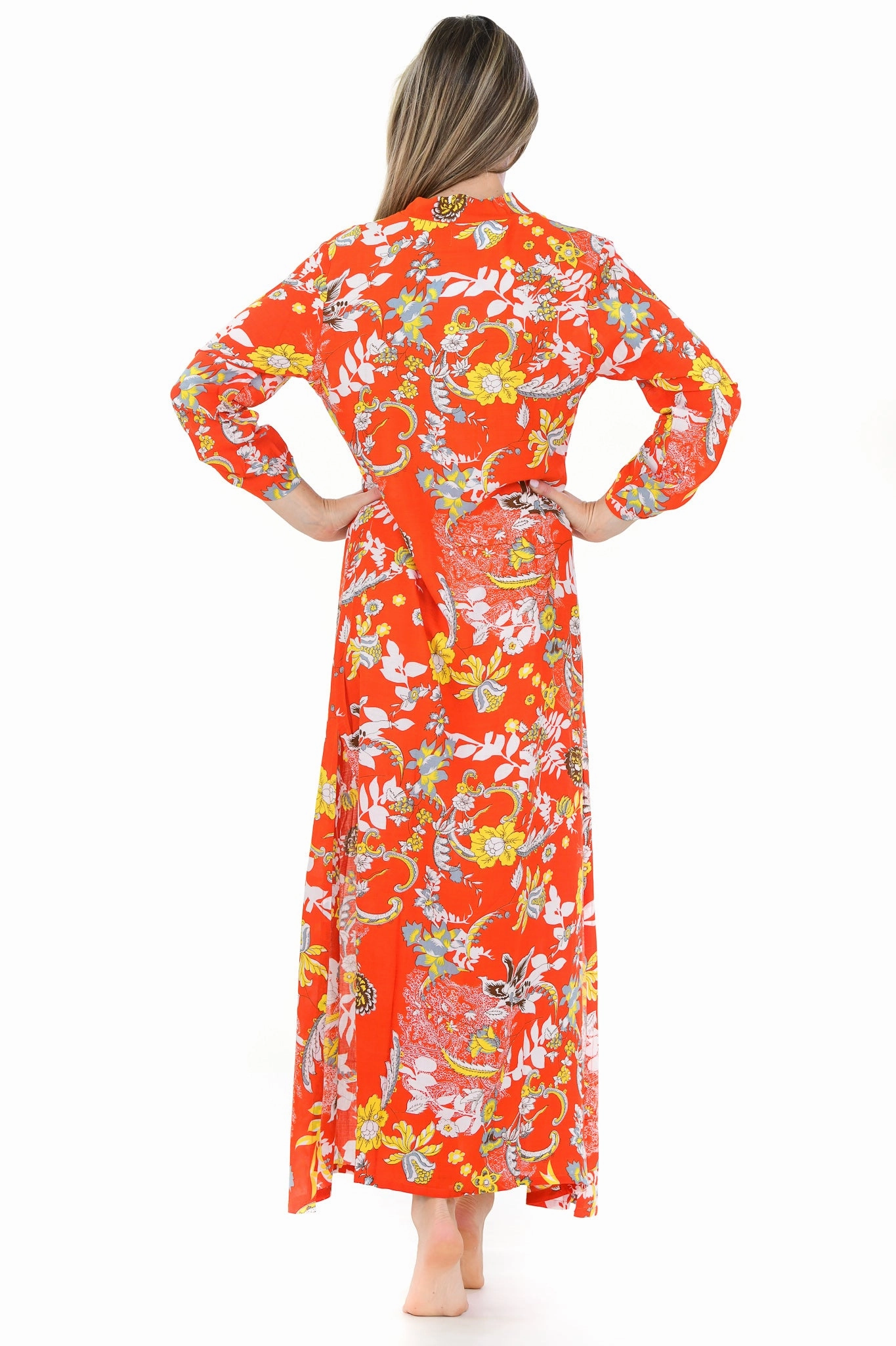 Exuma Kaftan / Orange Seasonal Mood Minimal Motion