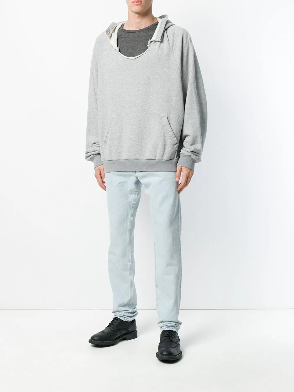 Faded Indigo Straight Leg jeans
