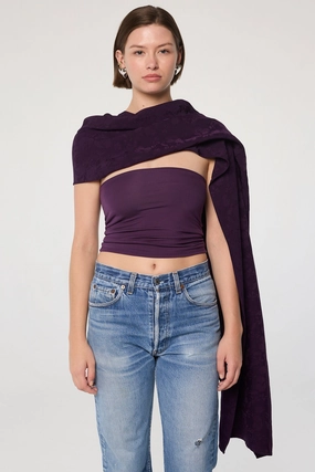 TORA CAPE TOP Relaxed Silhouette