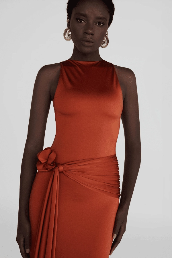 Wrinkle-Resistant Tirso Terracotta