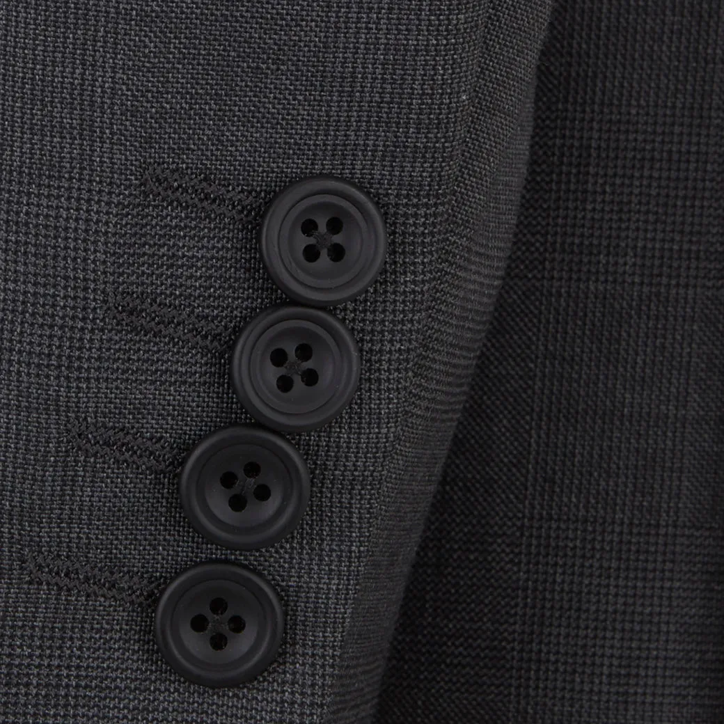 Farringdon Charcoal Tonal Check Suit