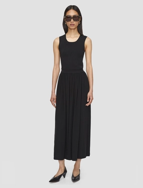 Modern Cut Vidal Crepe Jersey Skirt