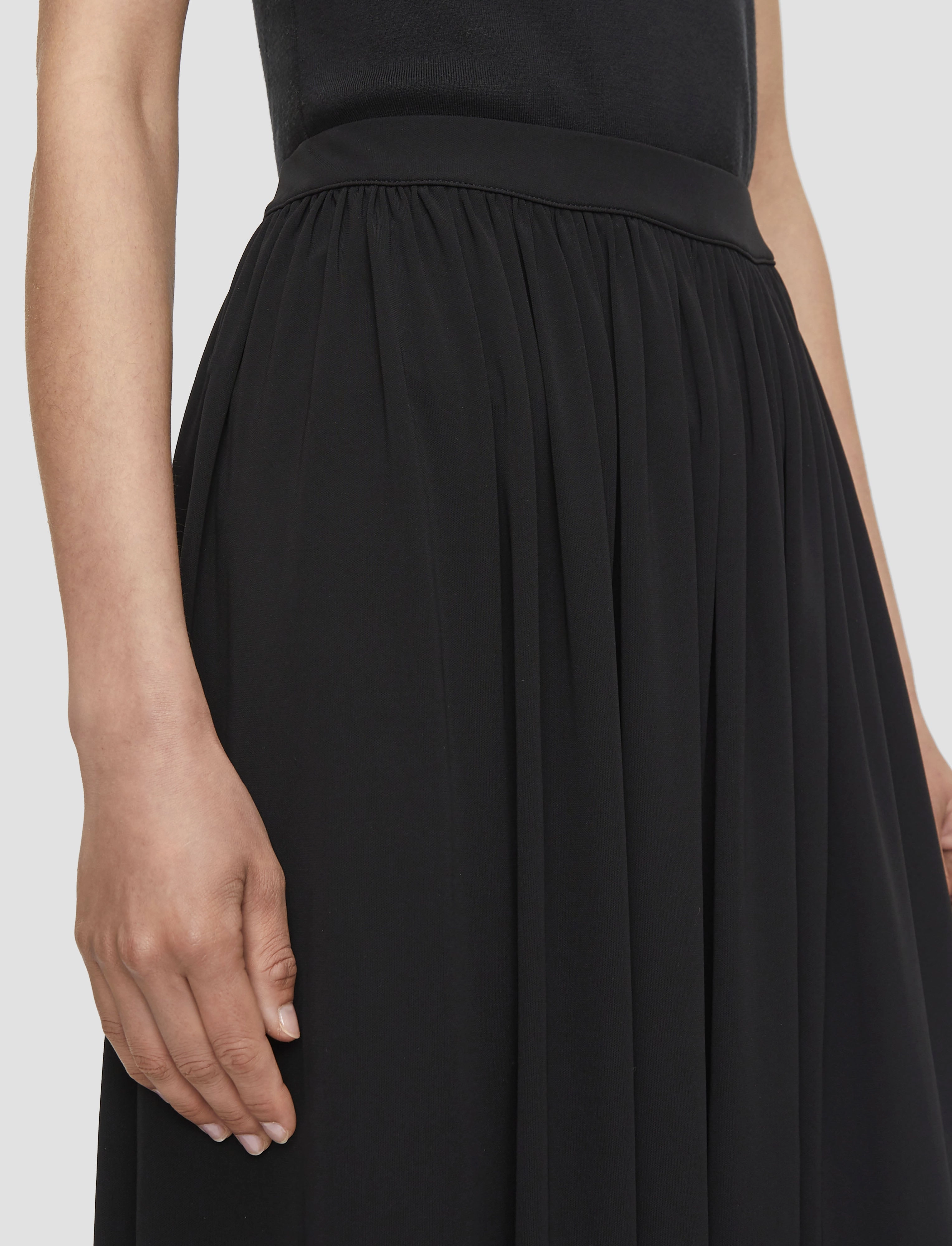 Romantic Vibe Casual Moments Vidal Crepe Jersey Skirt