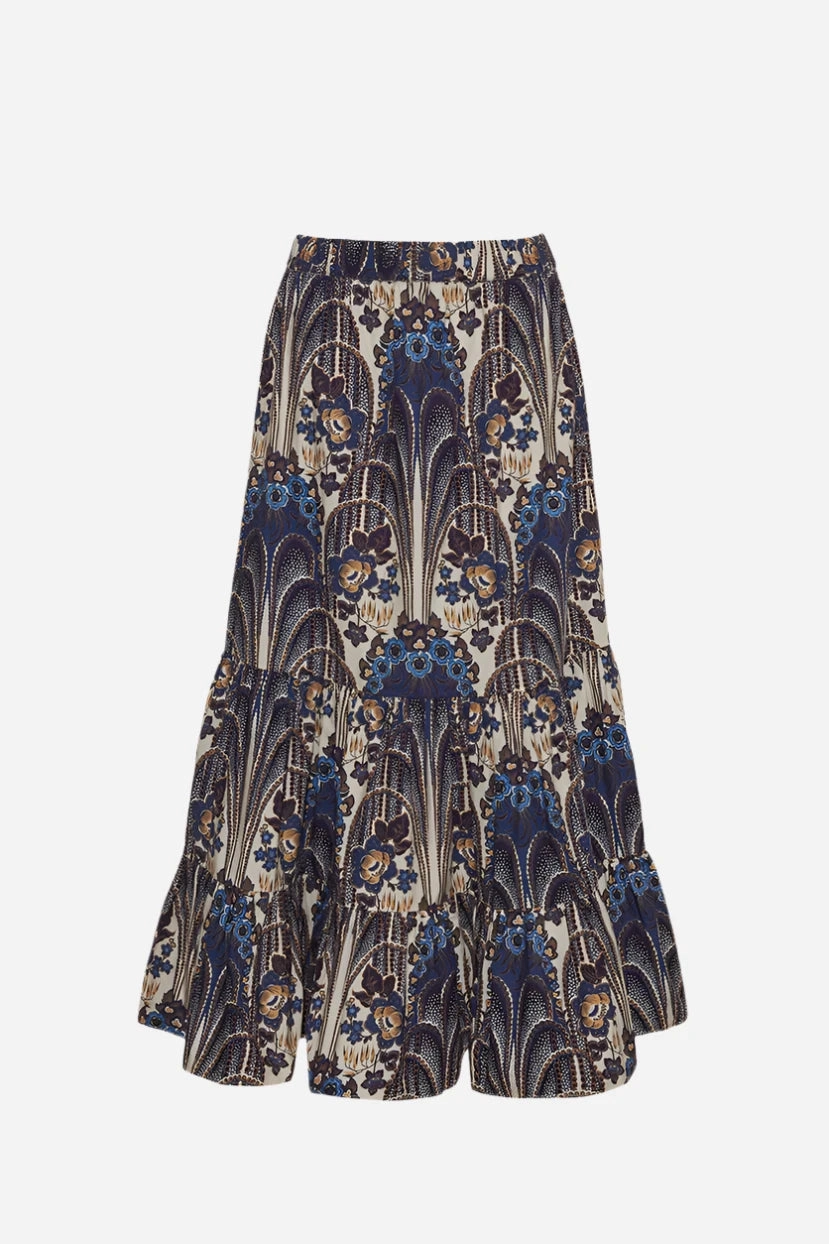 garden party Vibrant Touch Chase Skirt Fontaine Egret