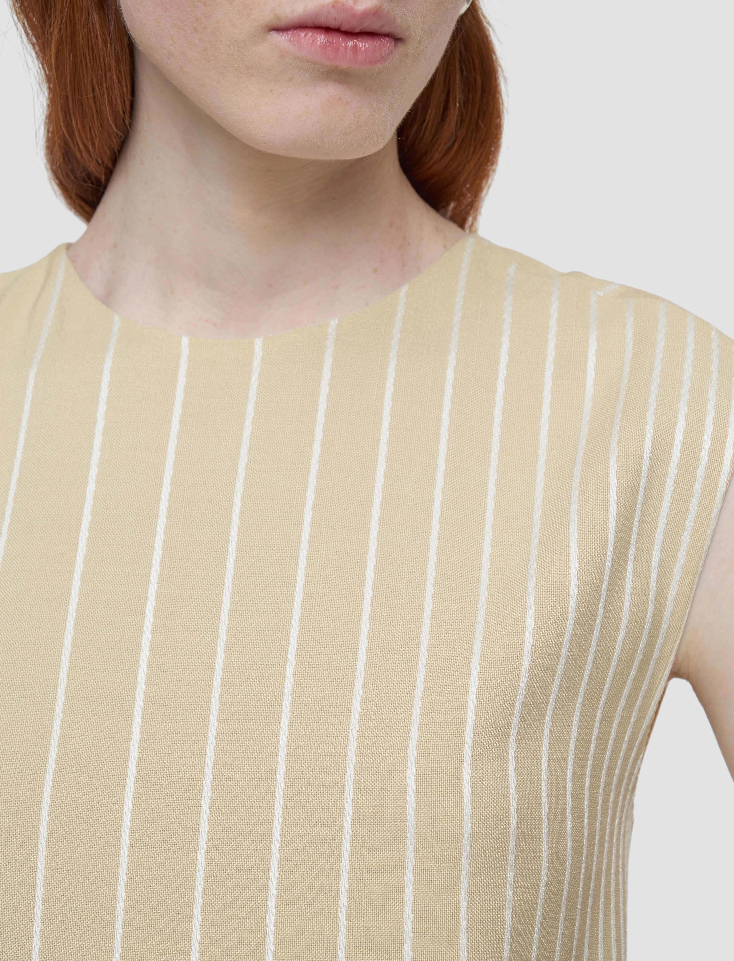 Soft Material Maryse Embroidered Stripes Dress