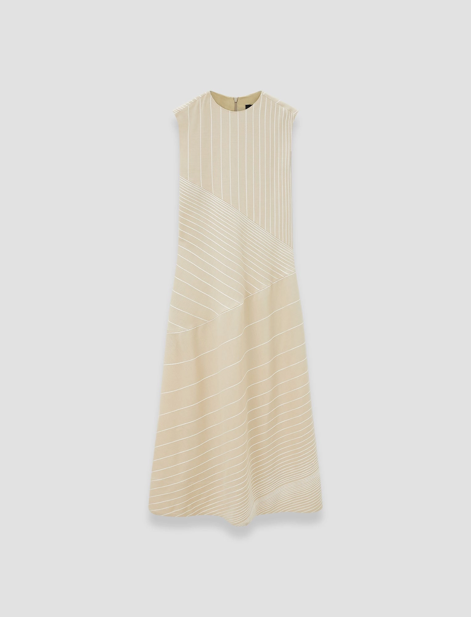 Relaxed and stylish Maryse Embroidered Stripes Dress