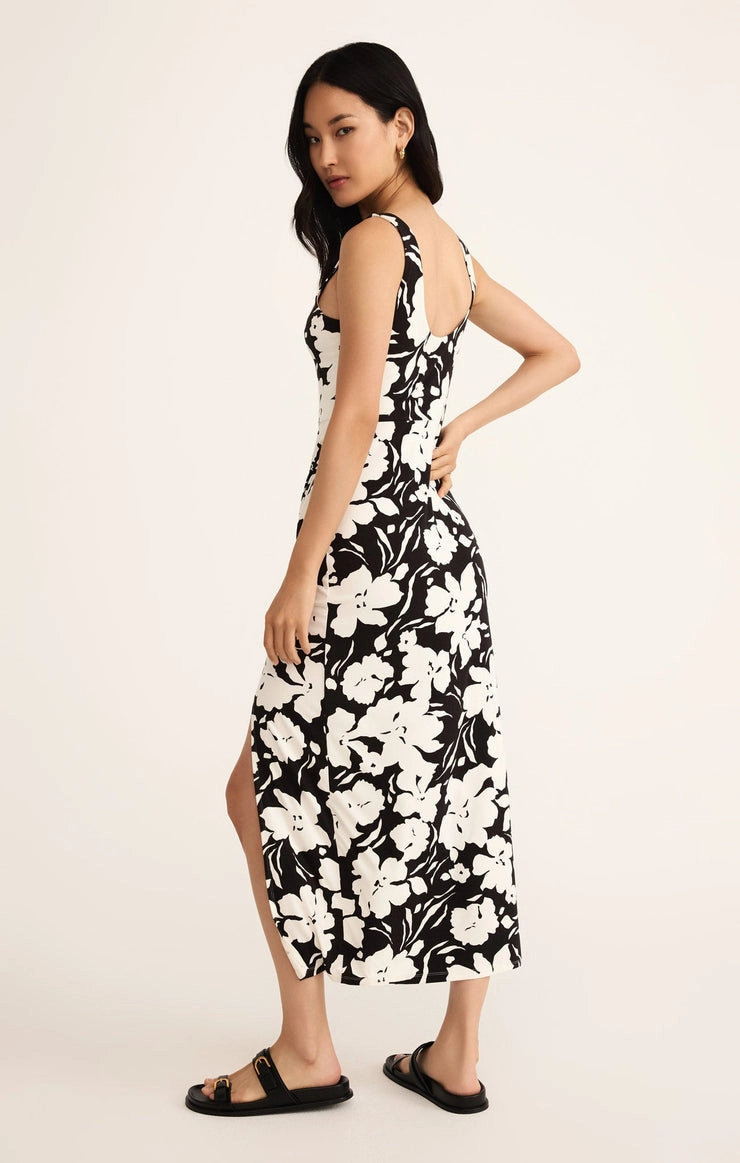Vintage Style Day Outfit VALENCIA LA PLAGE MIDI DRESS