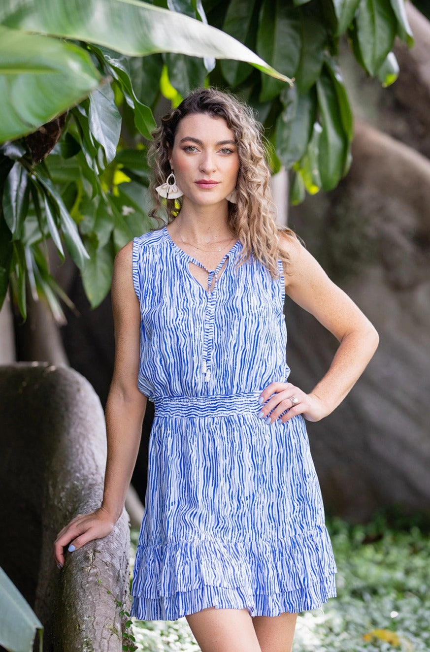 Understated Elegance Kaylee Dress / Blue Wave