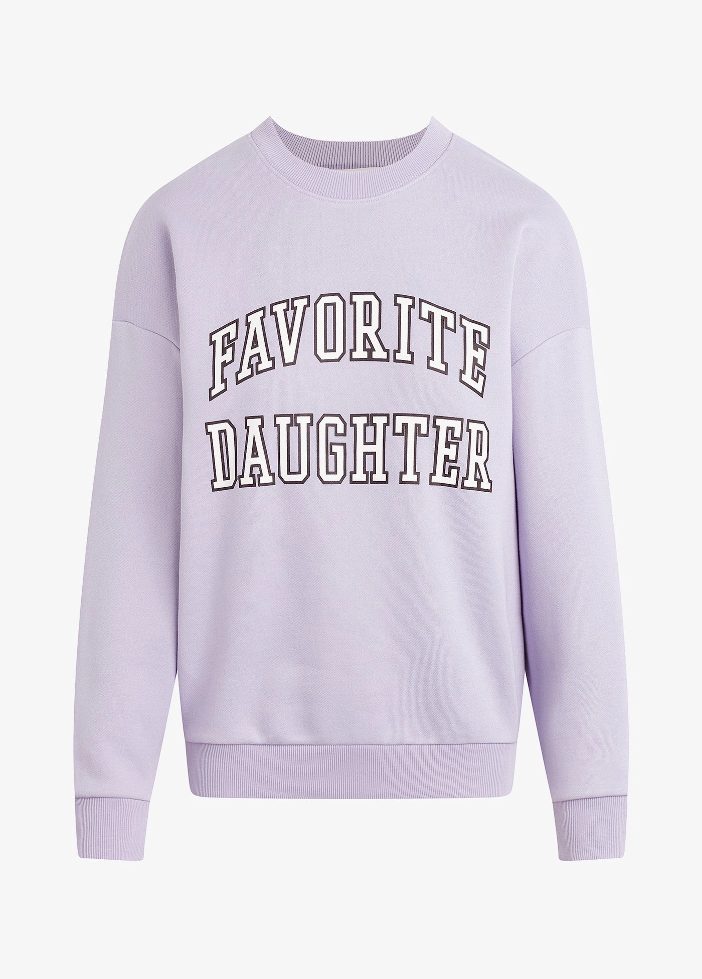 Flatlock Seam Technology FadeResistant Finish FAVORITE DAUGHTER COLLEGIATE SWEATSHIRT