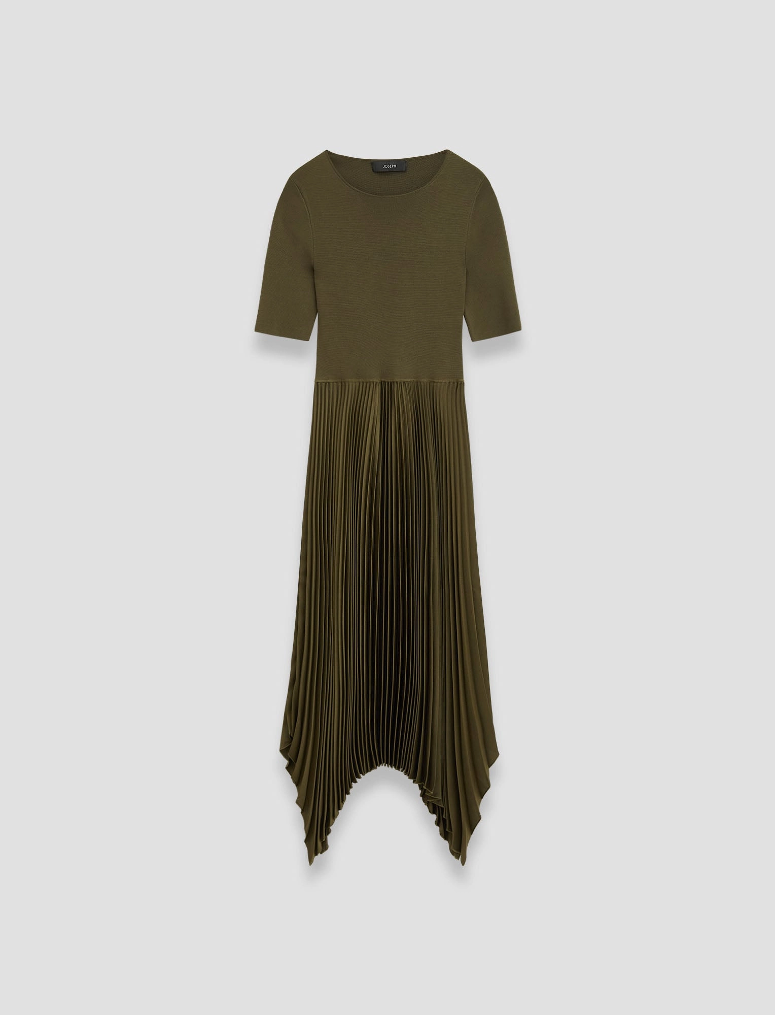 Knit Weave Pliss?? Darno Dress Elegant Fabric