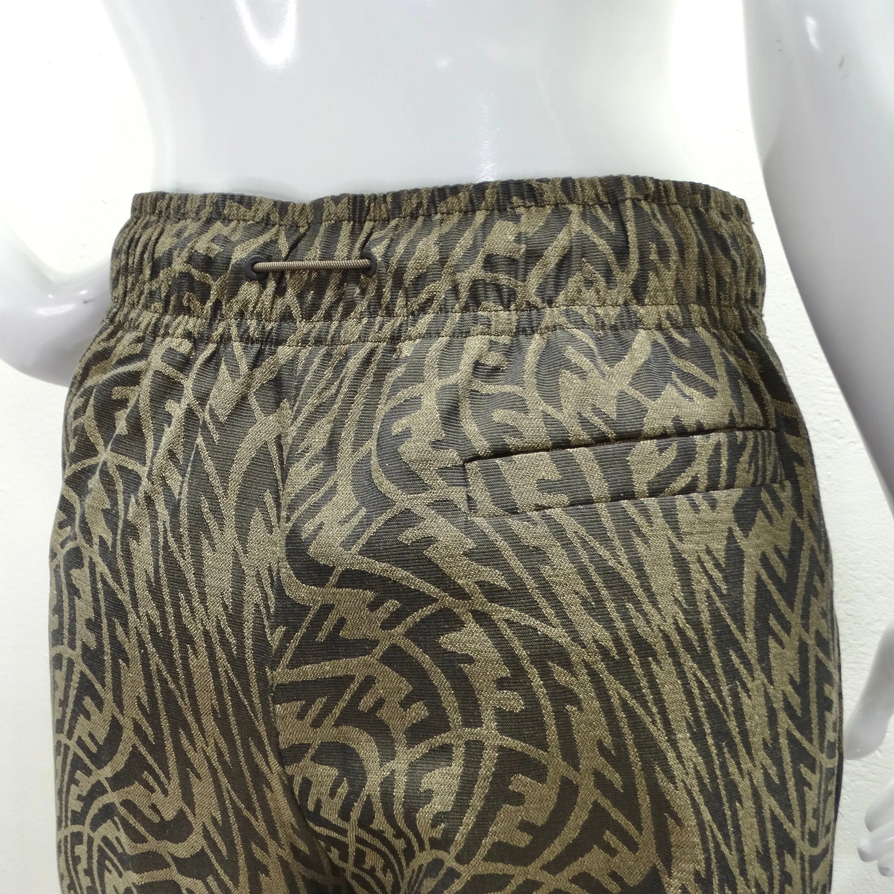 Fendi Vertigo Jacquard Track Pants