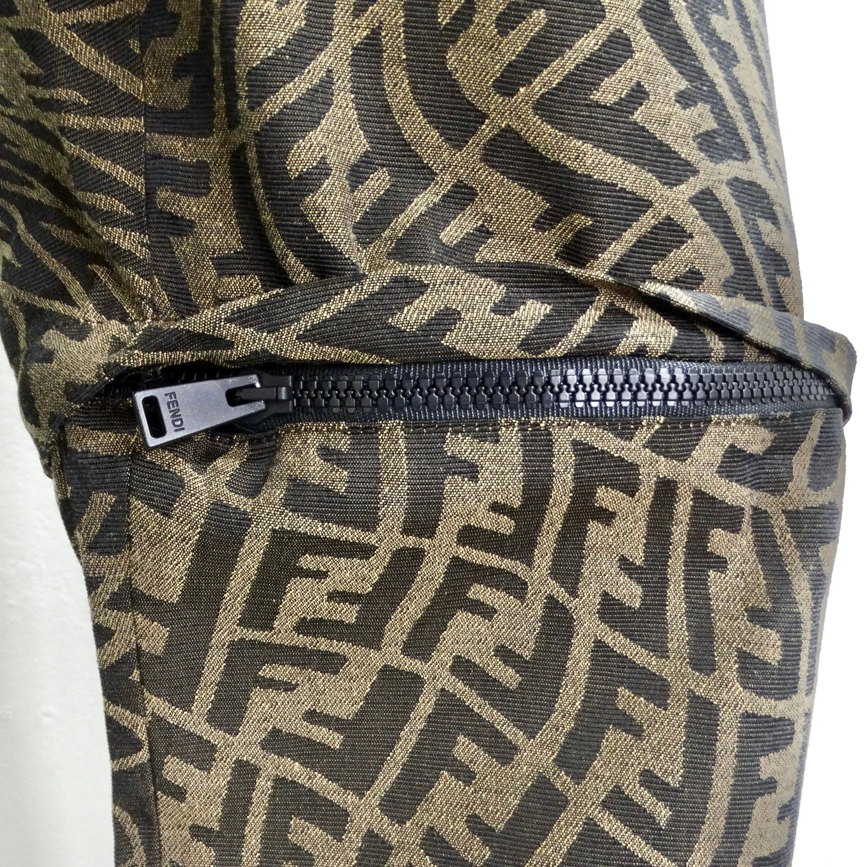 Fendi Vertigo Jacquard Track Pants