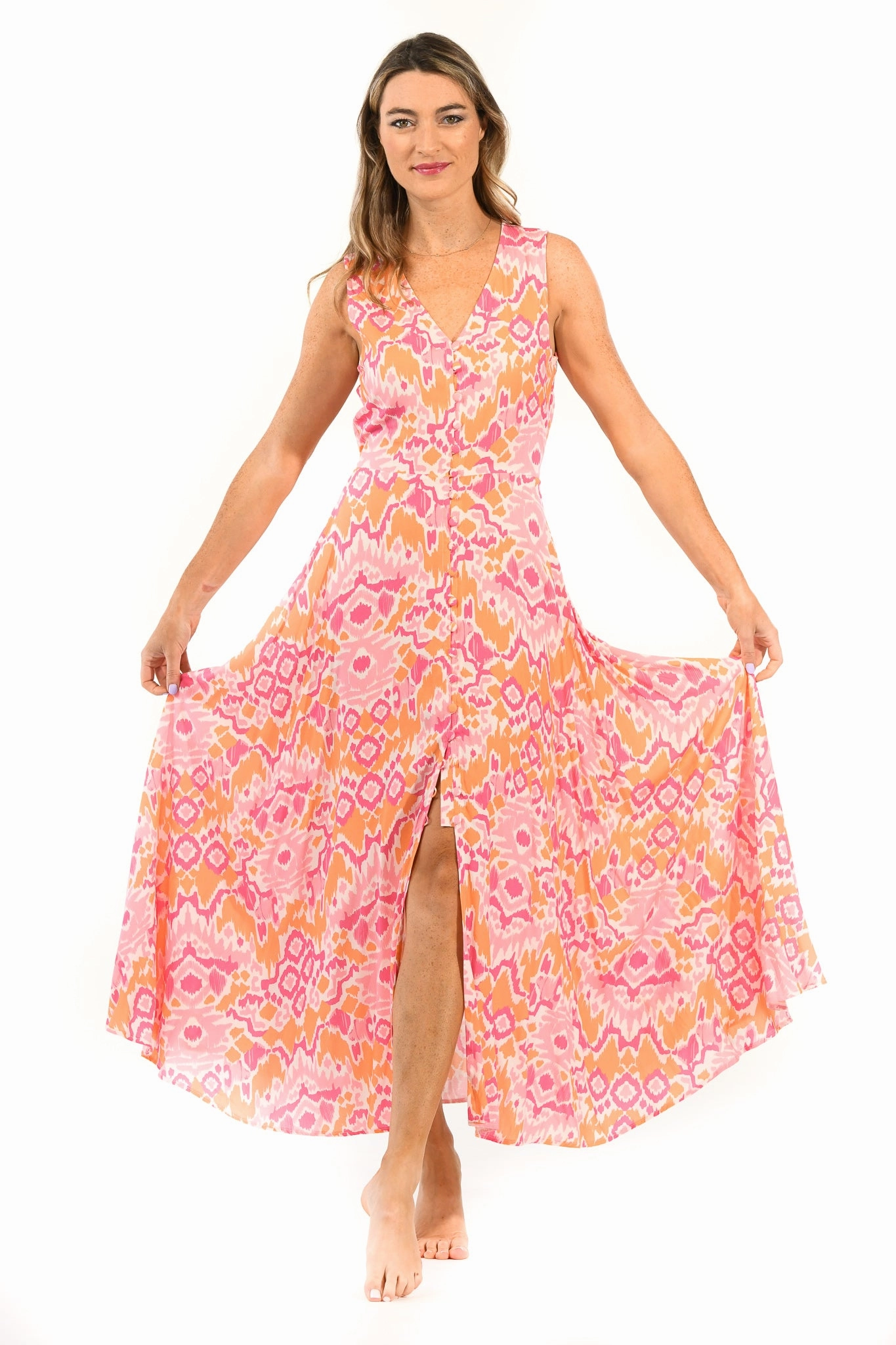 Fiji Dress / Sunset City Casual
