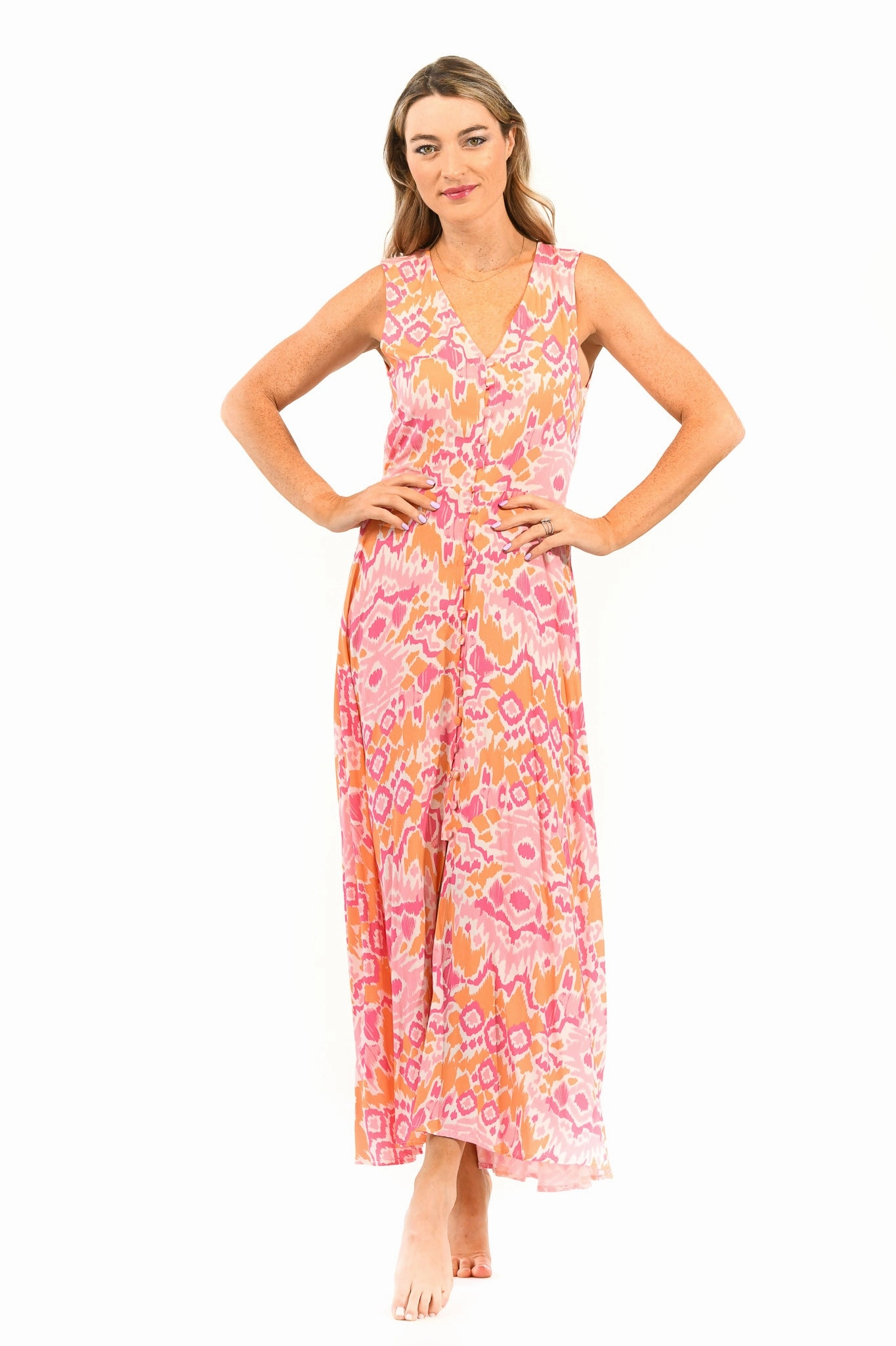 Fiji Dress / Sunset Farm Air Fresh Stitch