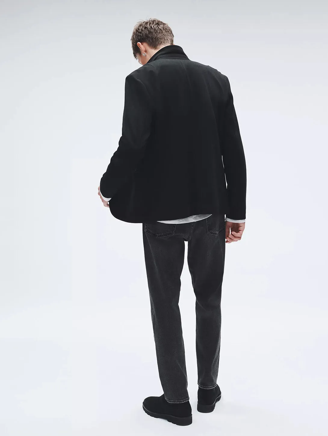 Fit 3 Athletic Jean - Washed Black