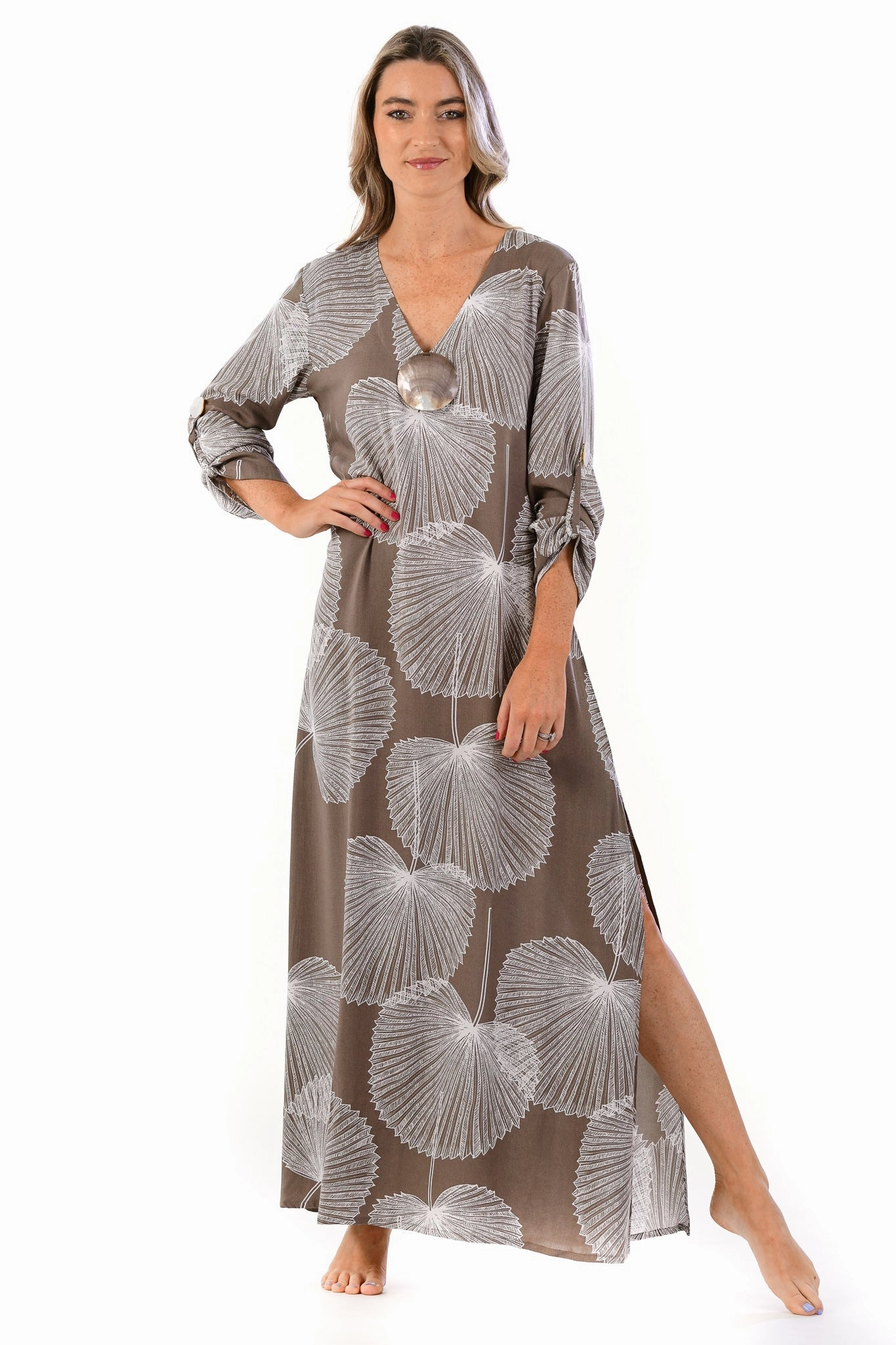 Open Design Seychelles Kaftan / Mocha