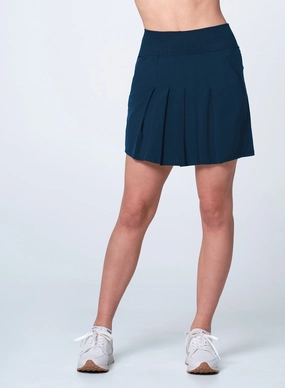 Tempo Pleat Skort Organic Cotton Blend