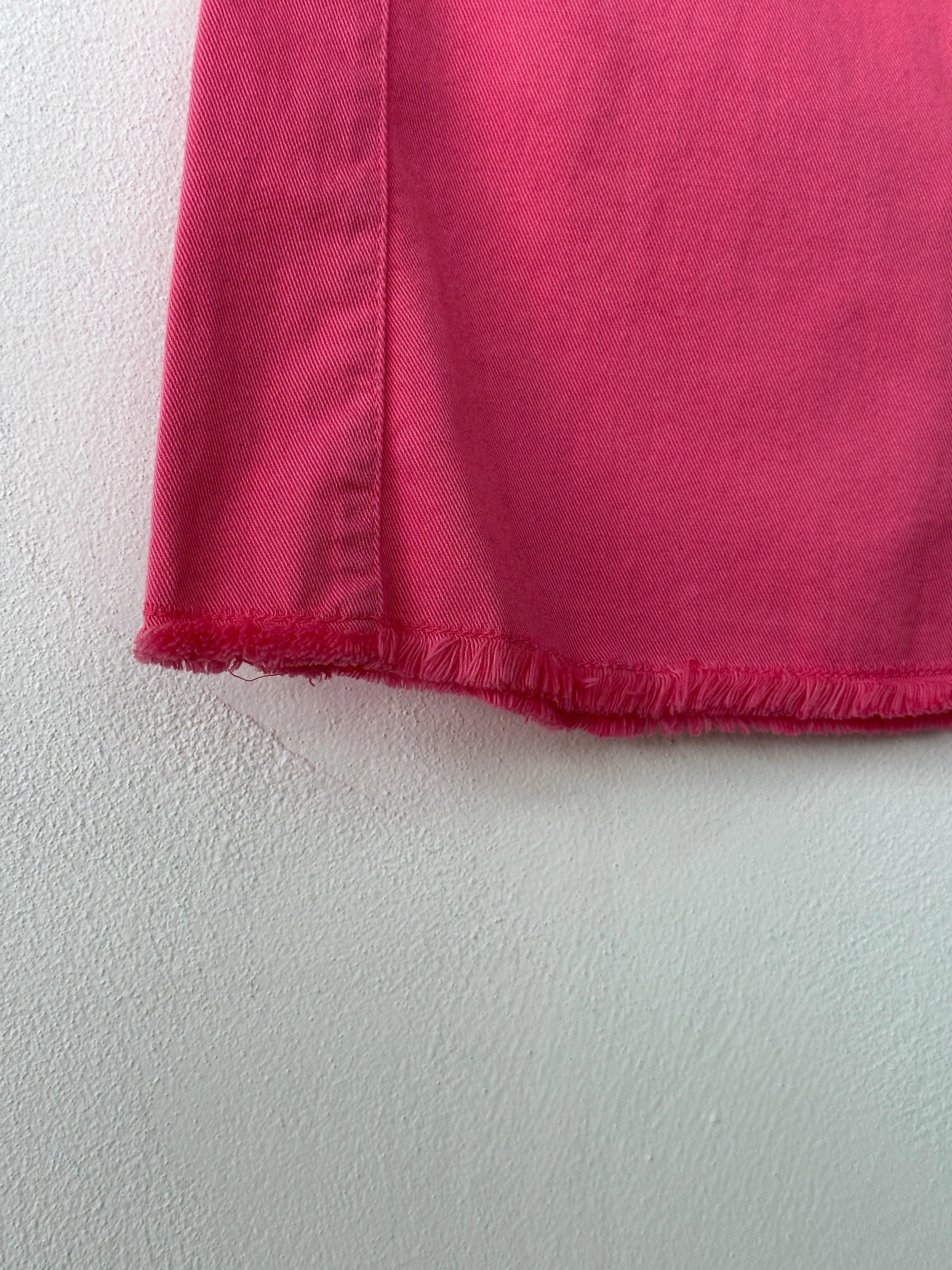 Flared Pink Jeans