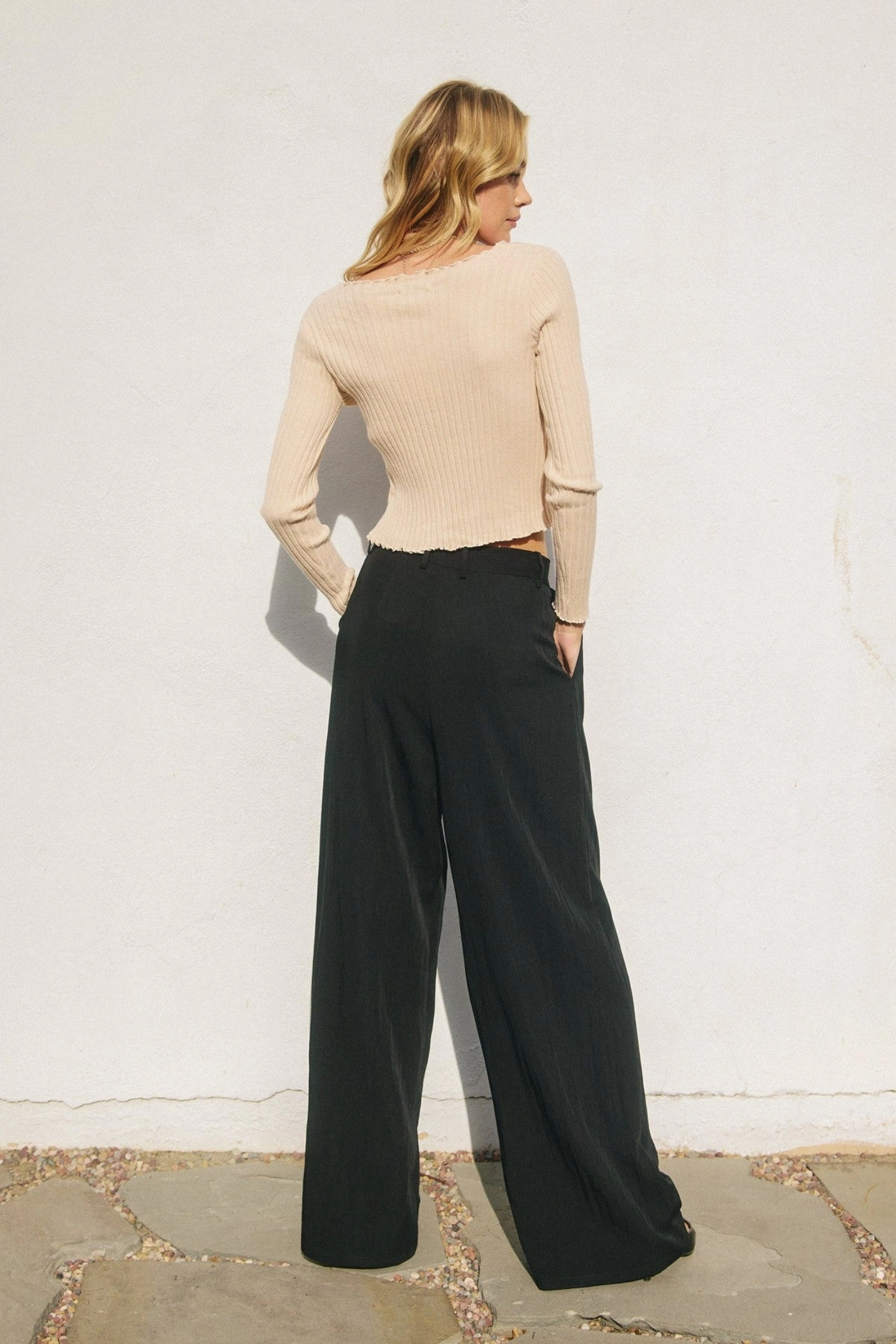 Street Active Cozy Stretch Fit MILLIE WIDE LEG TROUSERS